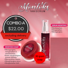 Load image into Gallery viewer, Montoks Women's Assets Care - Breast and Butt Serum & Soap, Miss V Soap
