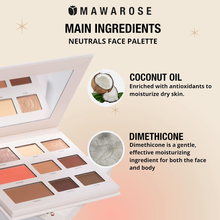 Load image into Gallery viewer, Mawarose Neutrals Face Pallete