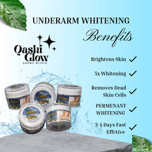 Load image into Gallery viewer, Qashi Glow Underarm Whitening Cream