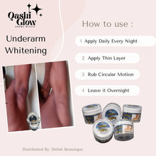 Load image into Gallery viewer, Qashi Glow Underarm Whitening Cream