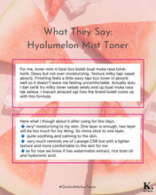 Load image into Gallery viewer, Kayman - HyaluMelon Mist Toner