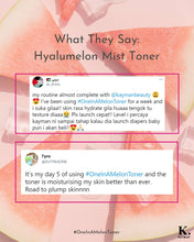 Load image into Gallery viewer, Kayman - HyaluMelon Mist Toner