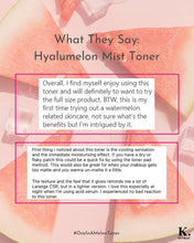 Load image into Gallery viewer, Kayman - HyaluMelon Mist Toner
