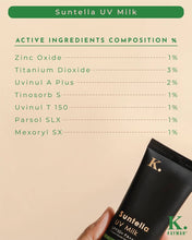 Load image into Gallery viewer, Kayman - Suntella UV Milk SPF50+ PA++++
(Sunscreen)