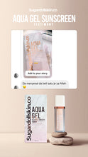 Load image into Gallery viewer, Aqua Gel Sunscreen SPF 55++ - Sugardollskin.co By Sugardoll