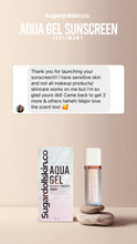 Load image into Gallery viewer, Aqua Gel Sunscreen SPF 55++ - Sugardollskin.co By Sugardoll