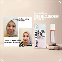 Load image into Gallery viewer, Aqua Gel Sunscreen SPF 55++ - Sugardollskin.co By Sugardoll