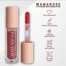 Load image into Gallery viewer, Mawarose Lip Plumper Infused With Hyaluronic Acid: 3-in-1 Instant Lip Maximizer, Lip Gloss &amp; Lip Sleeping Mask
