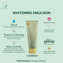 Load image into Gallery viewer, Elegant - Whitening Emulsion (EWE Sunscreen)
