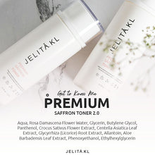 Load image into Gallery viewer, Jelita KL - Premium Saffron Toner
